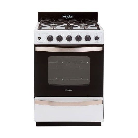 WHIRLPOOL COCINA WFB57DI HIERRO | 55 CM | BLANCA