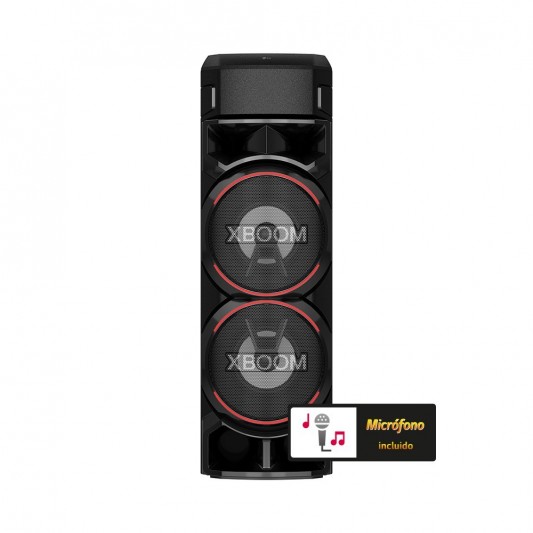 LG SISTEMA DE AUDIO TORRE RN9  BLUETOOTH  USB  AUX  FM