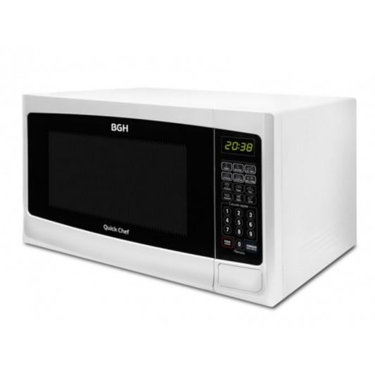 BGH MICROONDAS B228DB9 QUICK CHEF BCO 28LT 900W DIGITAL 1150W GRILL