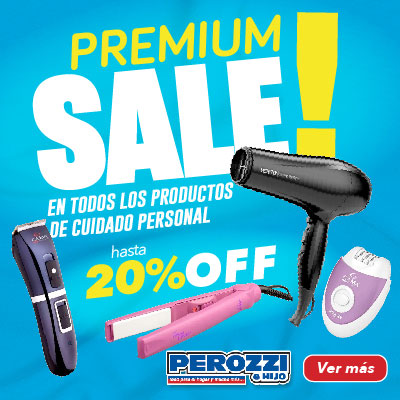 Premium Sale en cuidado personal en Perozzi