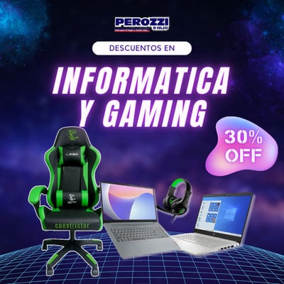 Informatica y Gaming en Perozzi en Perozzi