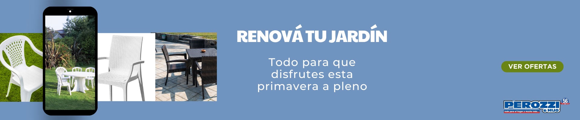 Renová tu jardín en Perozzi