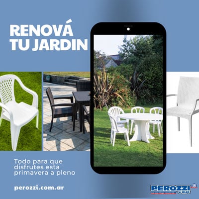 Renová tu jardín en Perozzi